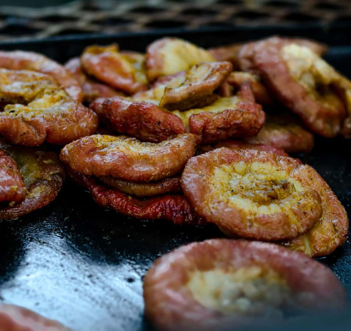 Patacones, plat typique de la cuisine colombienne