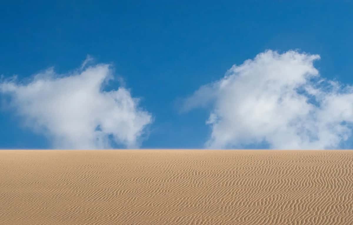 Paysage désertique de La Guajira, Colombie