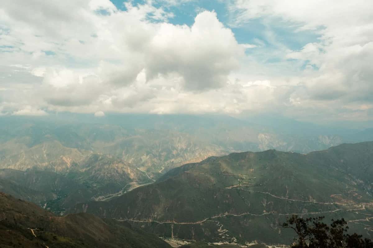 Le canyon du Chicamocha dans le Santander, près de San Gil, capitale de l'aventure en Colombie